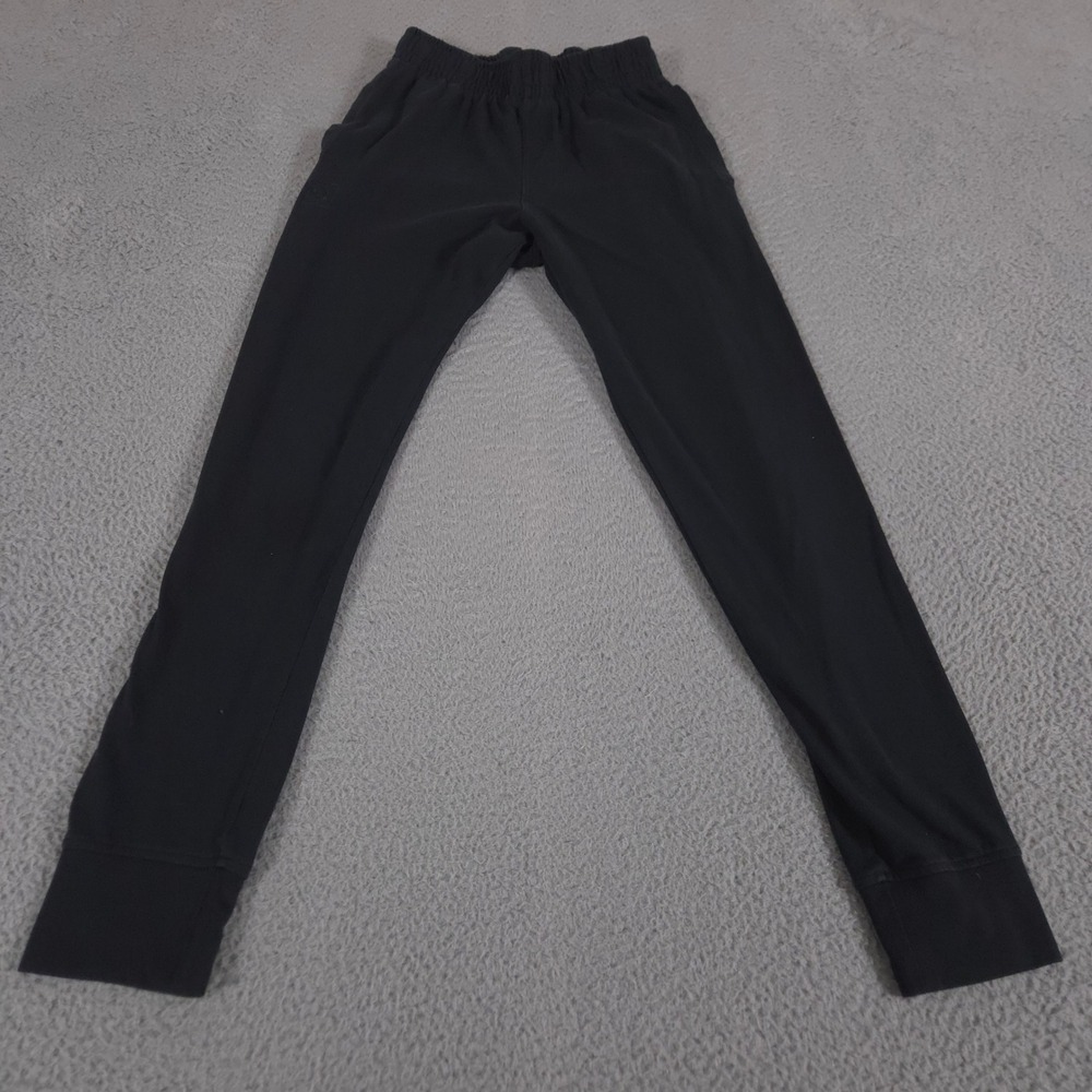 Under Armour Joggers Mens Small Black Rival Fleece Tapered Leg Cuffed Sweatpants